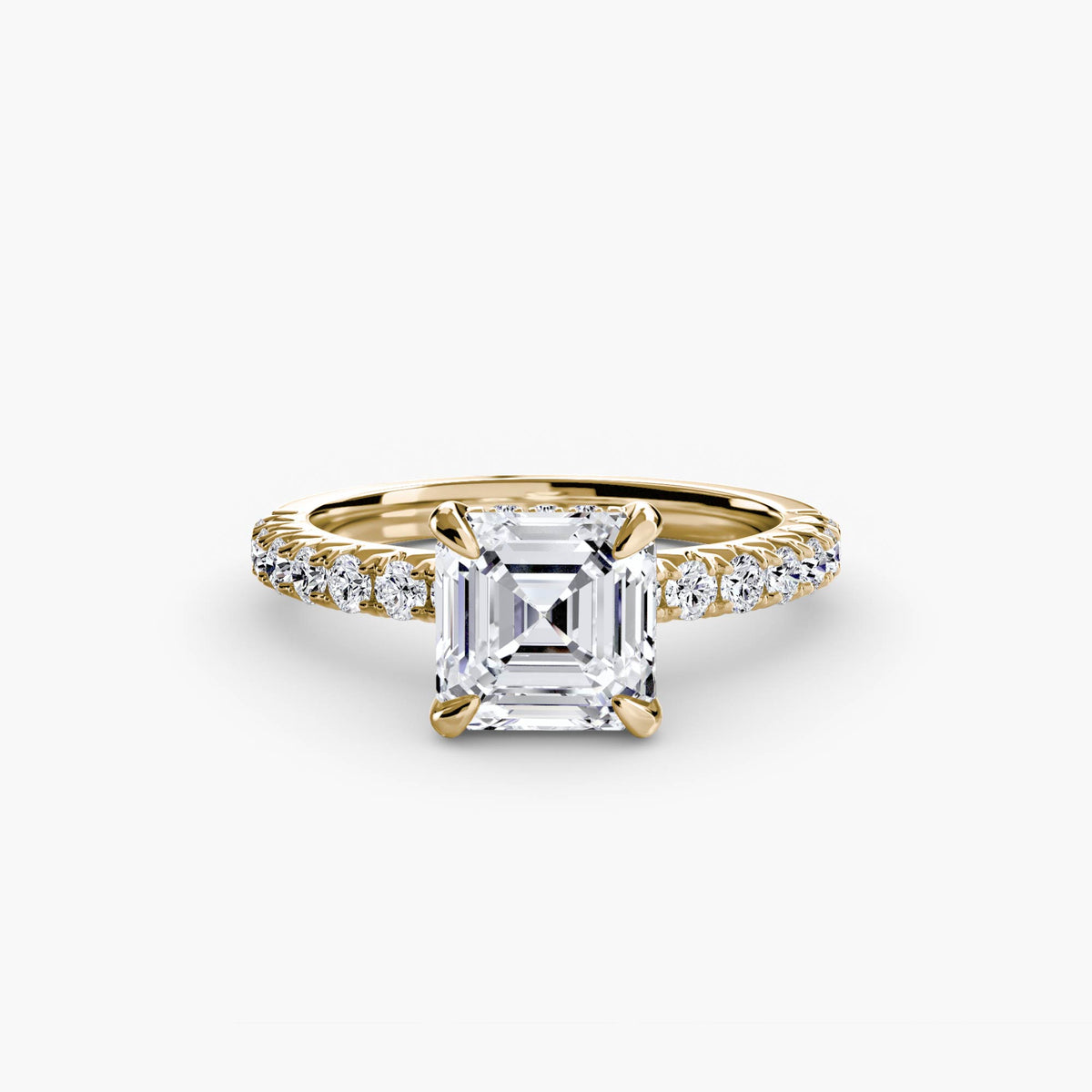 Solitaire with Pavé 6