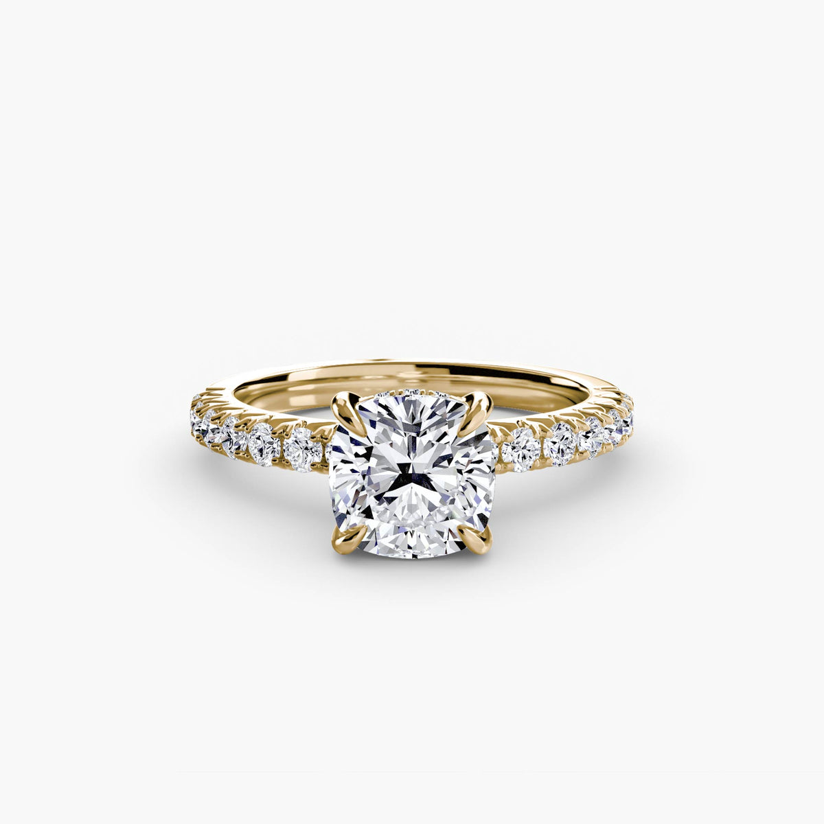 Solitaire with Pavé 6