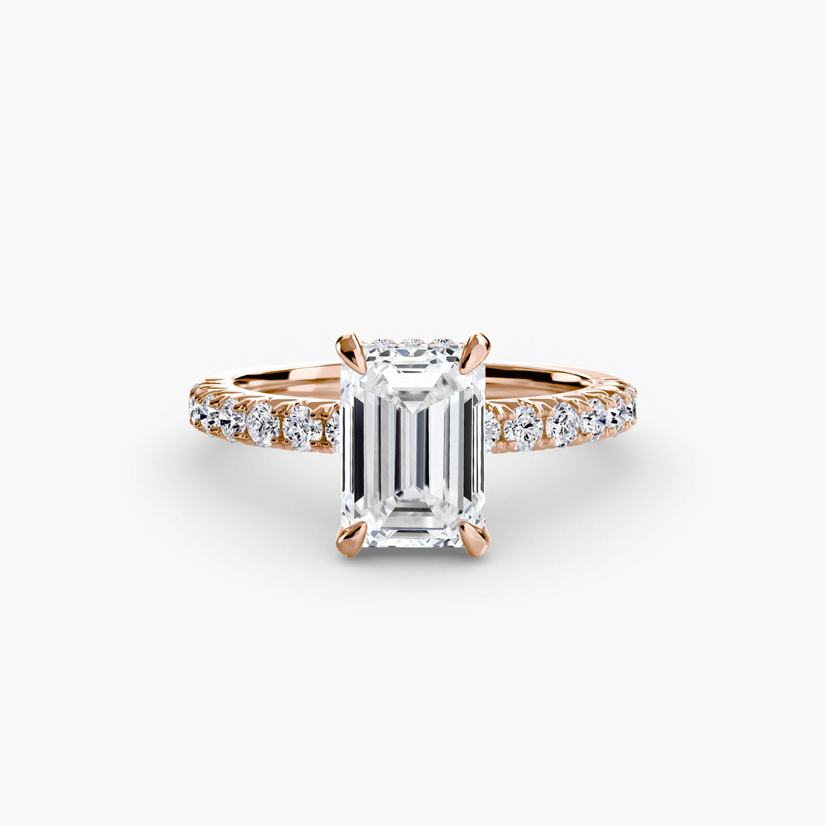 Solitaire with Pavé 6