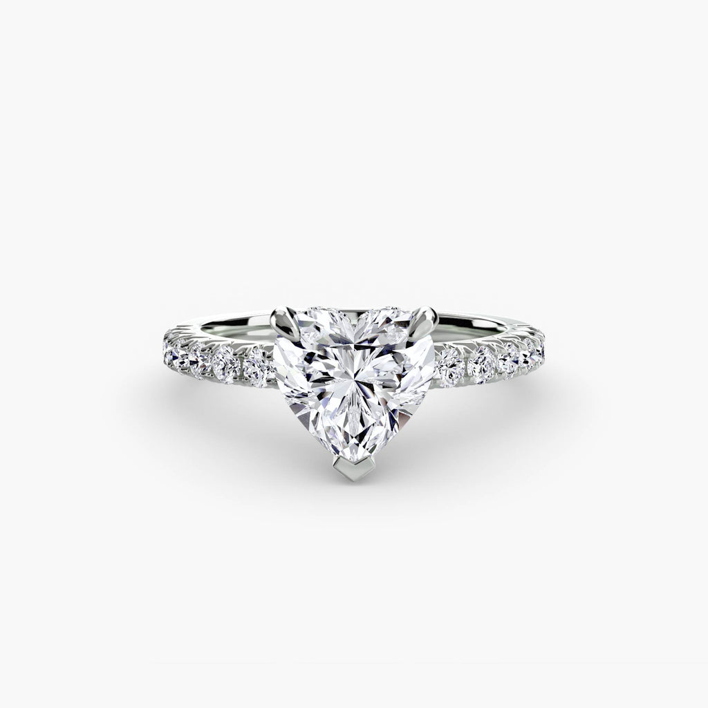 Solitaire with Pavé 6