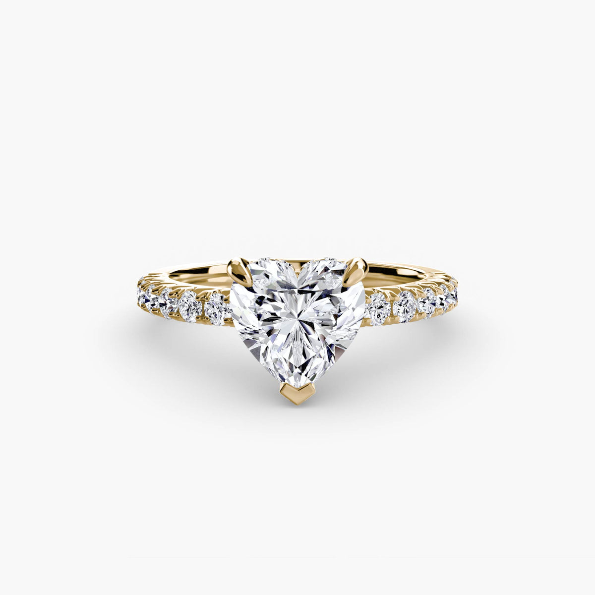 Solitaire with Pavé 6