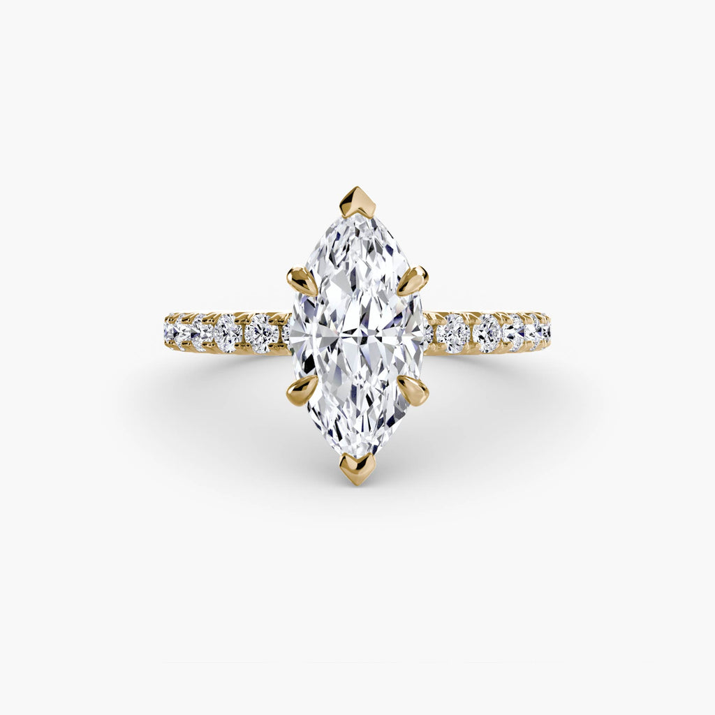 Solitaire with Pavé 6