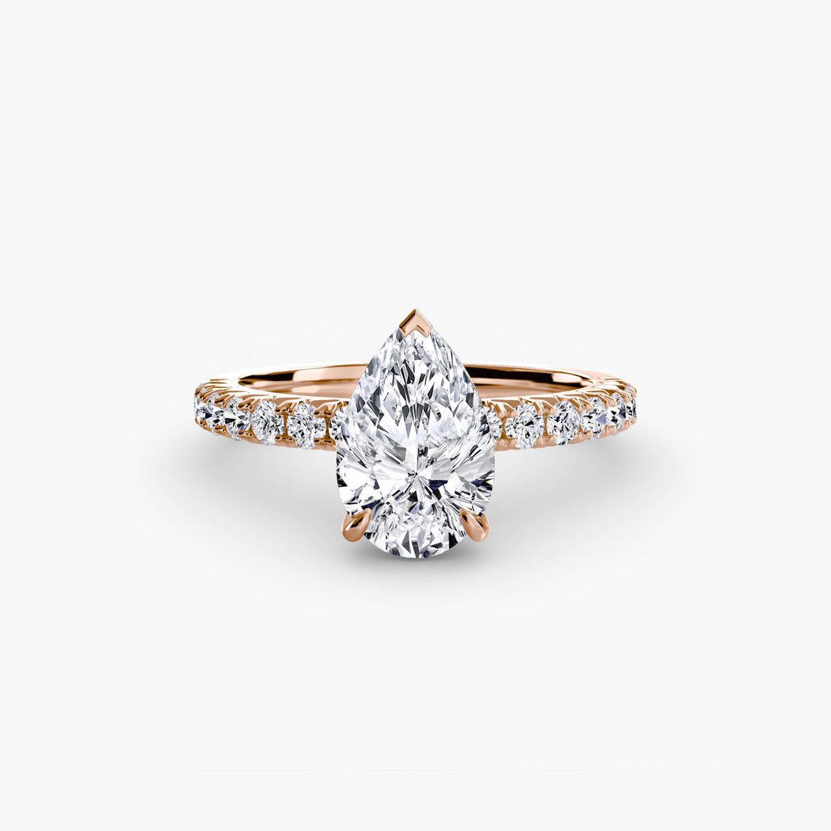 Solitaire with Pavé 6