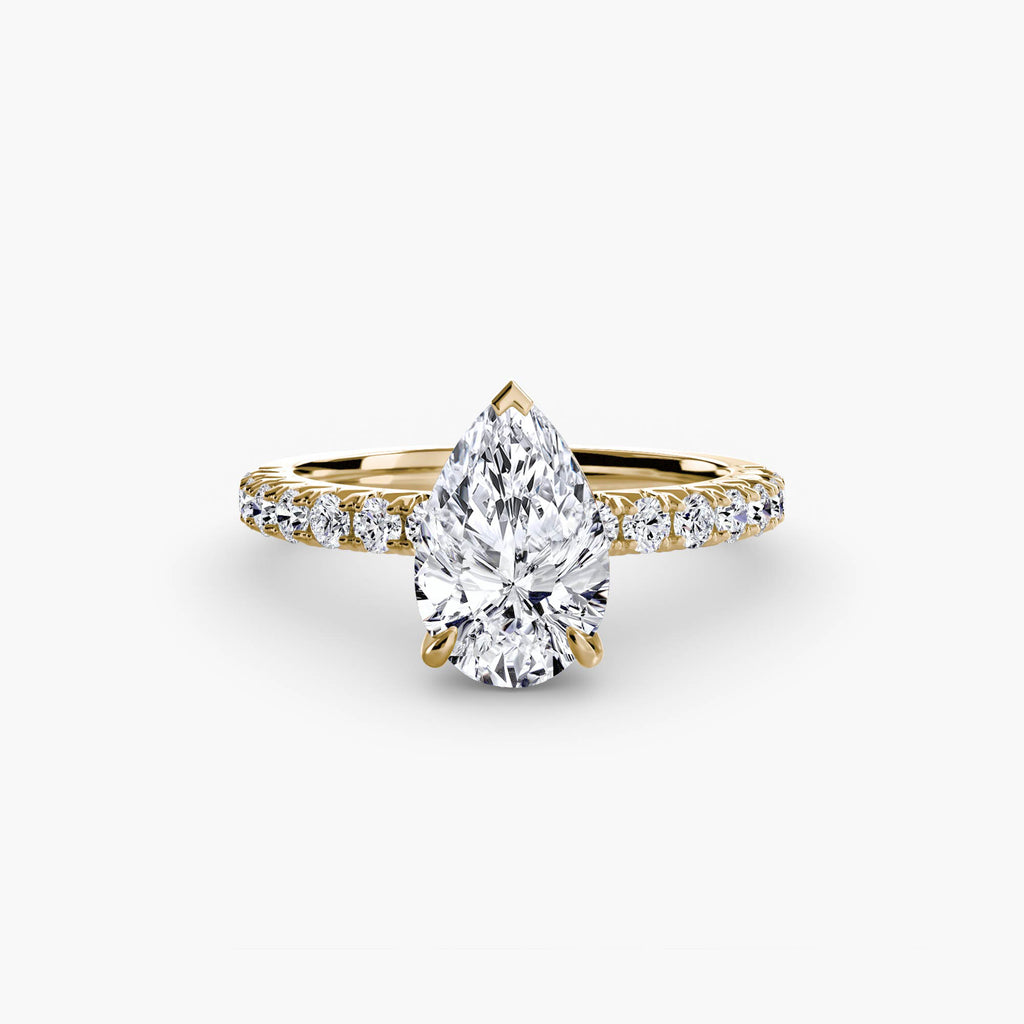 Solitaire with Pavé 6
