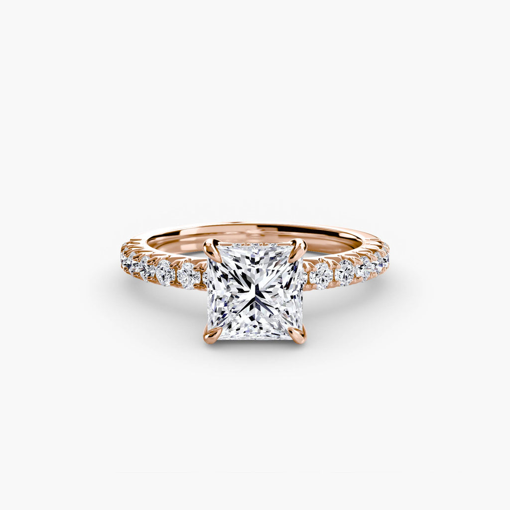 Solitaire with Pavé 6