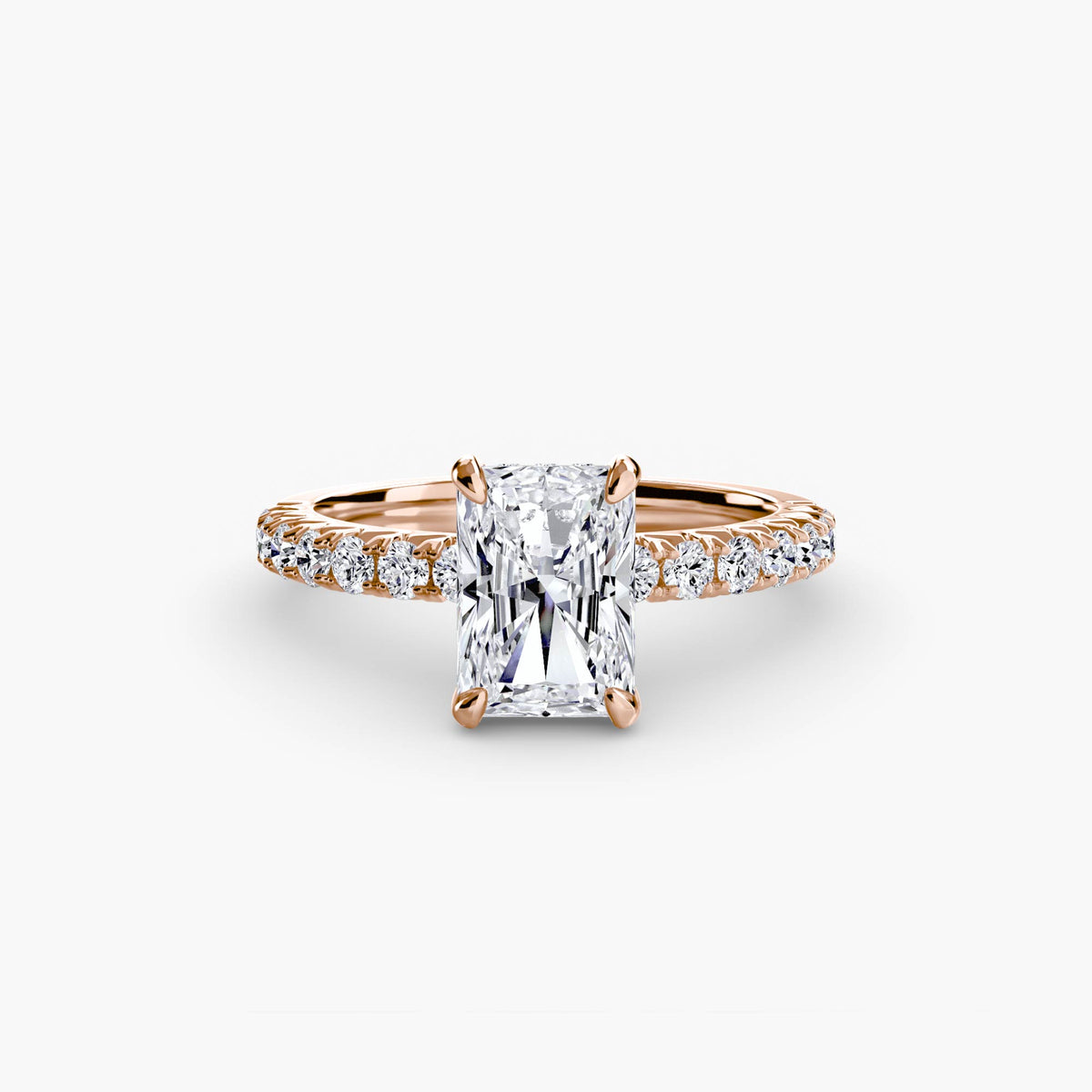 Solitaire with Pavé 6