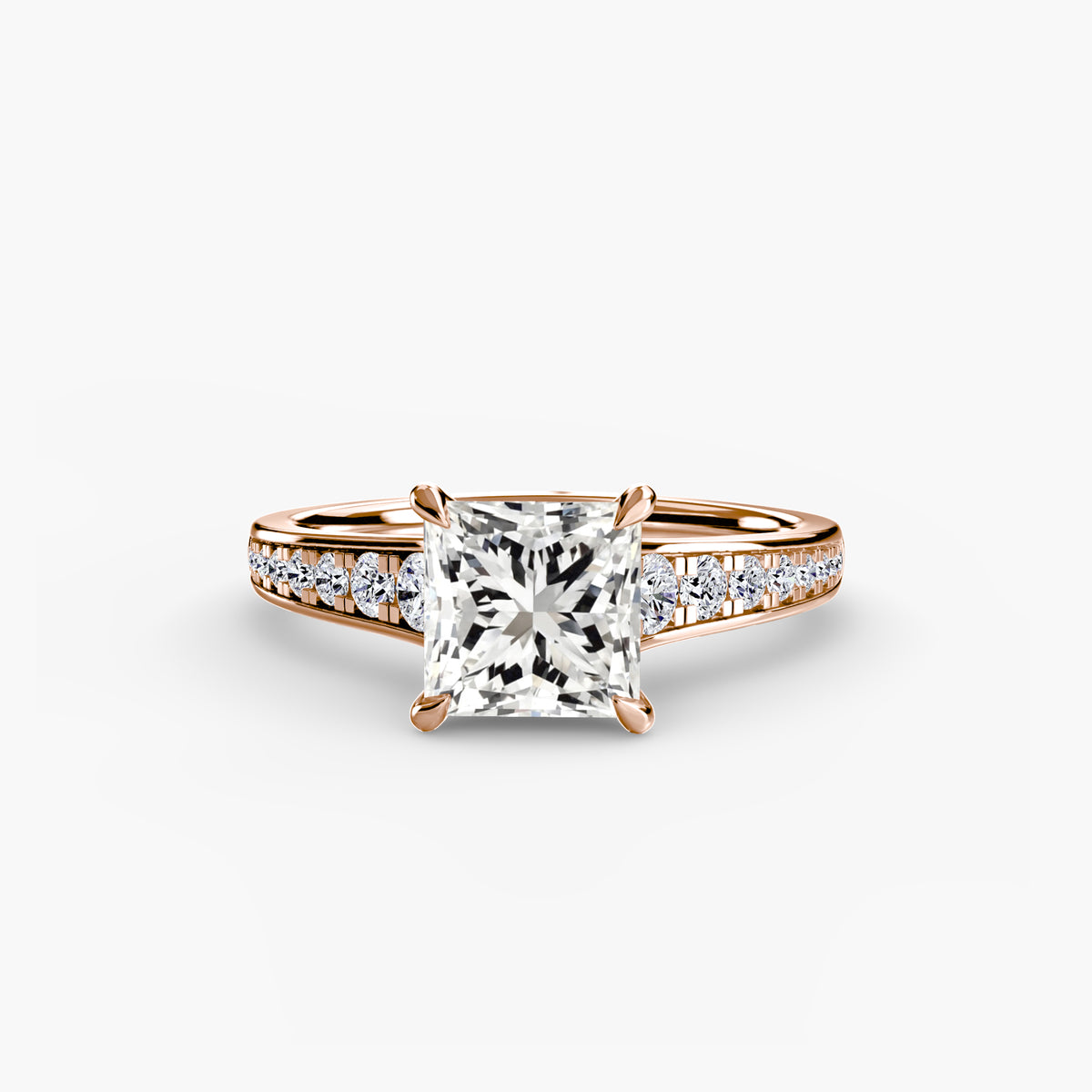 Solitaire with Pavé 7