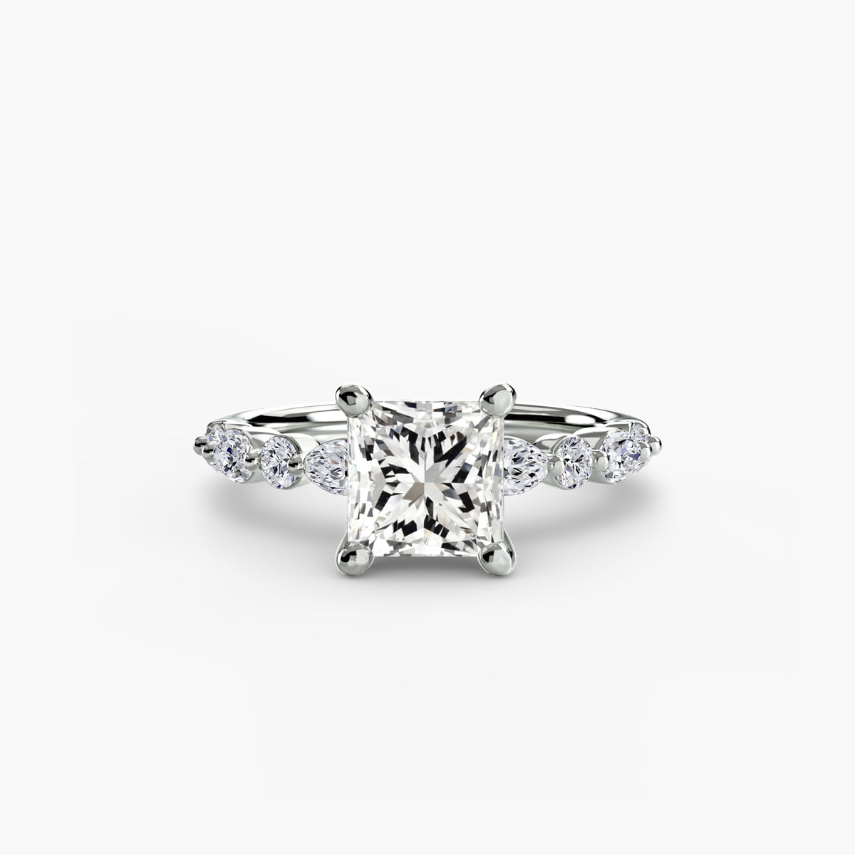 Solitaire with Eternity Pavé 2