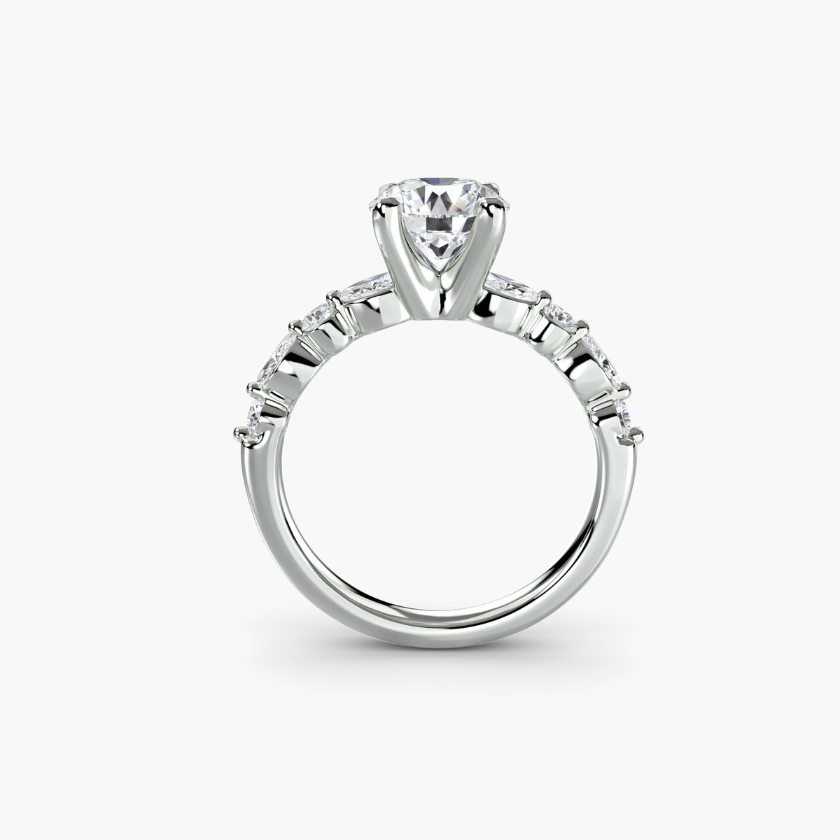 Solitaire with Eternity Pavé 2